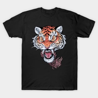 Angry Tiger head T-Shirt